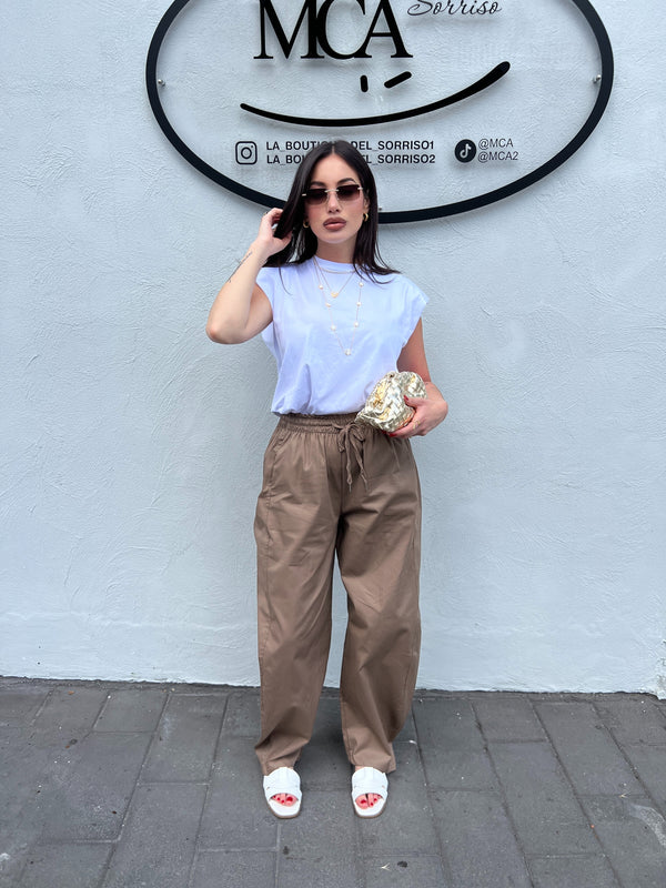 PANTALONE COMFY FANGO